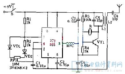 无线比例电机遥控器的制作
