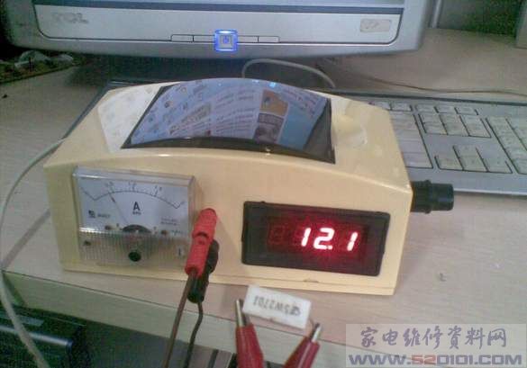 自制简易可调直流稳压电源(电路图)_家电维修