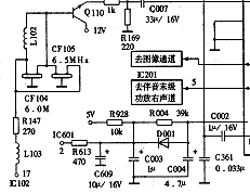 王牌TCL9529型彩电TV/AV切换电路分析 第3张