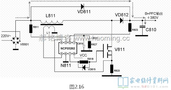 海信TLM40V68P液晶电源板（1673板）电路原理分析 第17张