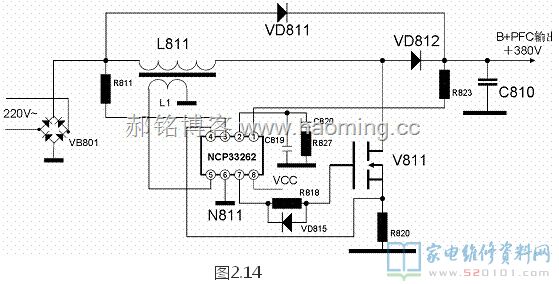 海信TLM40V68P液晶电源板（1673板）电路原理分析 第15张