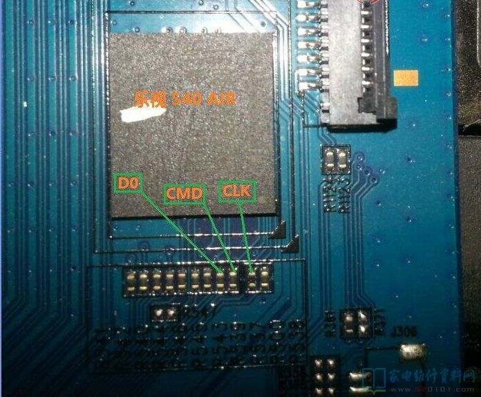液晶电视EMMC读写方法和部分液晶主板ISP点位图 第39张