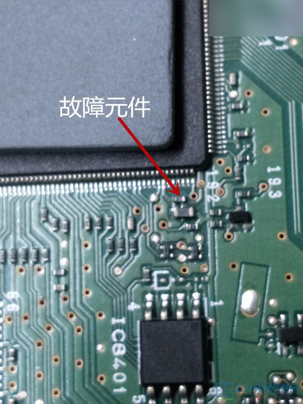 夏普LCD-32G120A开机三无故障维修 第2张