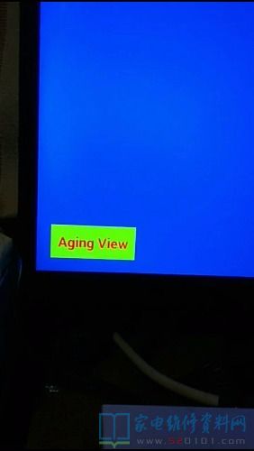 飞利浦32寸液晶电视出现红绿蓝白交替显示的故障维修 第1张