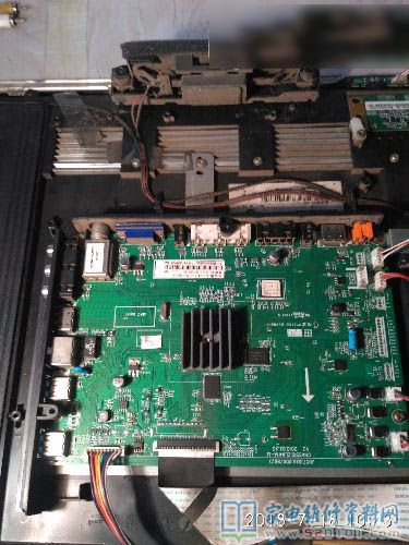 C3000I液晶电视屡烧主板电源贴片故障维修