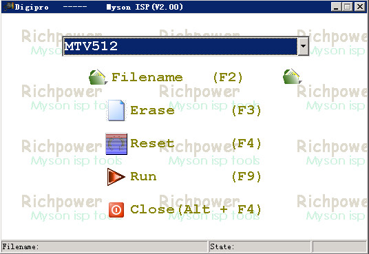 MysonIsp V2.2（MYSON烧录软件）