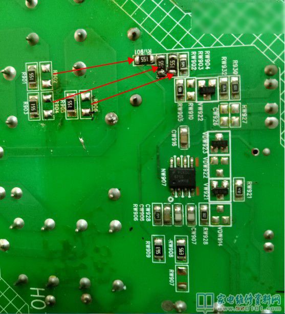 康佳LED32F2200CE液晶电视不定时自动关机故障维修 第1张