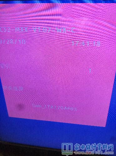 长虹LT32710液晶电视花屏的故障检修 第1张