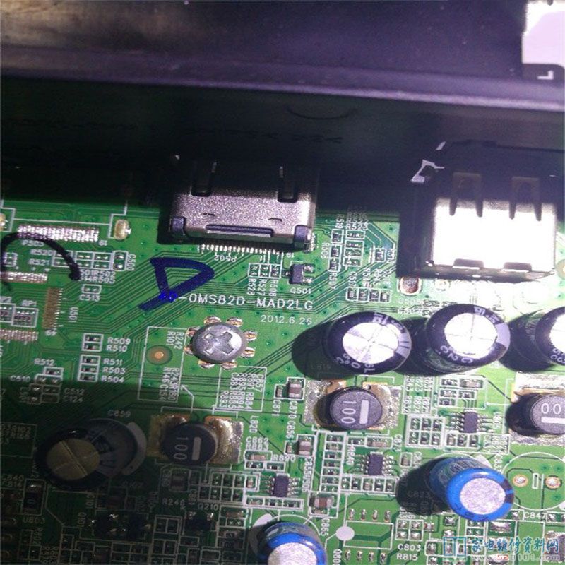 乐华LED32C330液晶电视不开机的故障维修 第2张