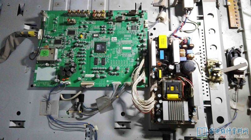 LG RT-37LZ55液晶电视电源板故障维修（图） 第2张