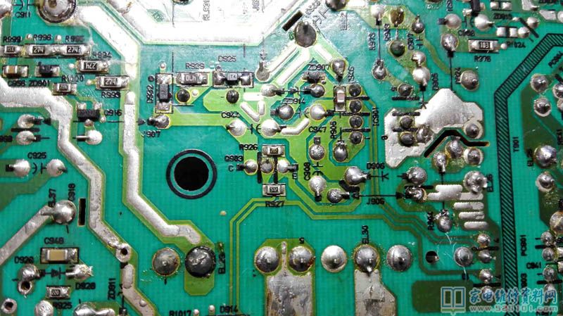 LG RT-37LZ55液晶电视电源板故障维修（图） 第10张