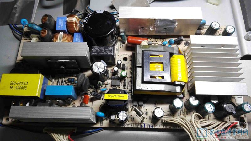 LG RT-37LZ55液晶电视电源板故障维修（图） 第4张