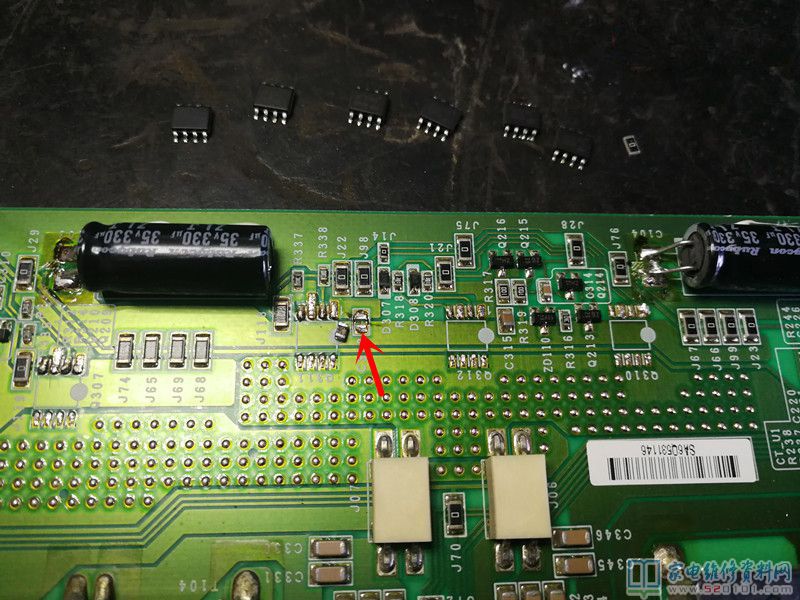 用烧机法修复海信TLM40V66PK液晶电视黑屏故障 第1张
