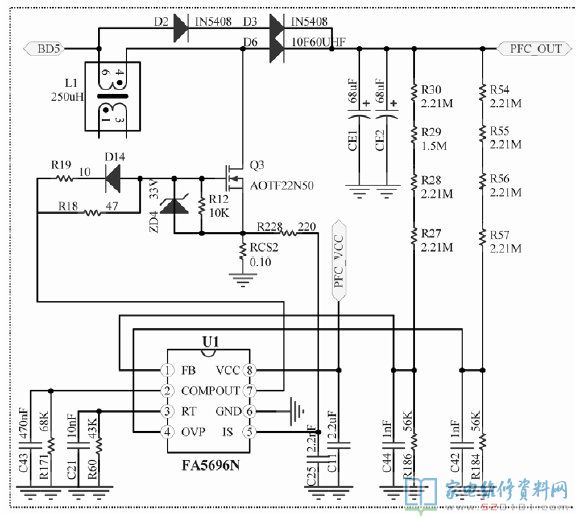 创维168P-L6K011-00电源板电路原理与维修 第8张