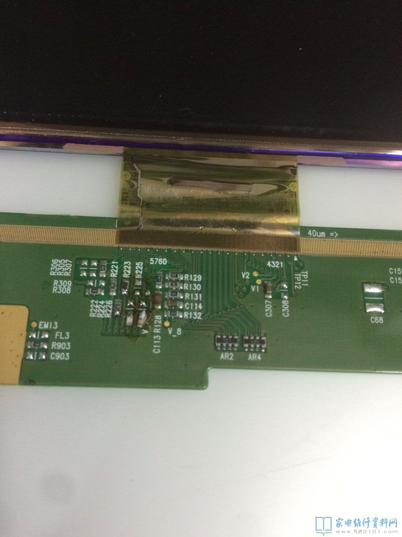 采用LM230WF5液晶屏的闪屏故障维修 第6张