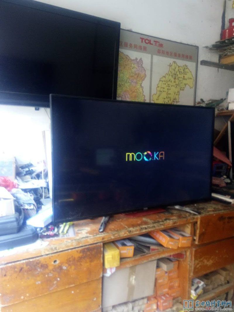 海尔MOOKA 50A6M液晶电视花屏且屏参异常刷机过程 第6张