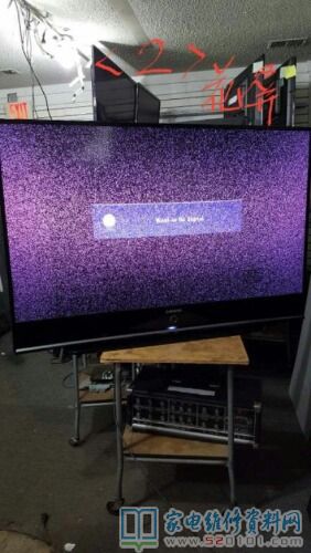 三星61寸DLP光显电视花屏故障的维修（图） 第2张