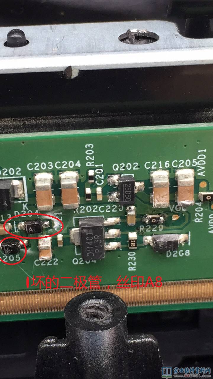 康佳LED40F3800CF液晶电视灰屏故障维修过程 第5张