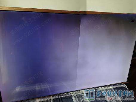 康佳LED55G9200U液晶电视灰色屏幕且一半暗淡 第2张