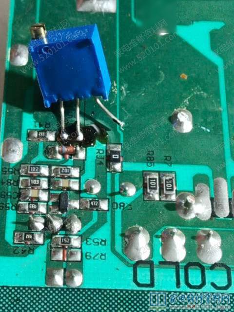 冠捷AOC LE42S15PK液晶电视电源板不通电的维修 第1张