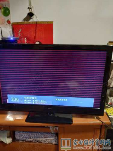 TCL L40F11液晶电视花屏的故障维修 第3张