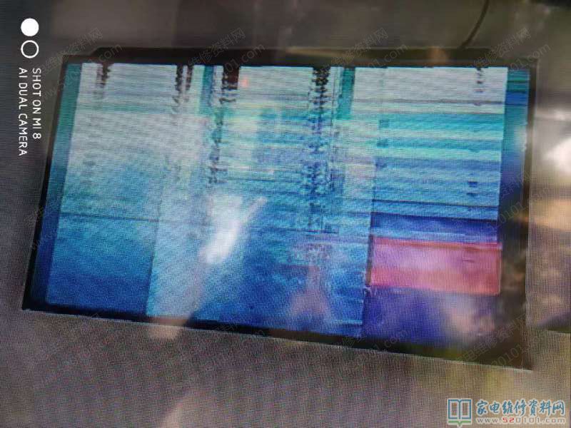 创维49G6液晶电视屏幕出现双影横线干扰的故障维修 第2张