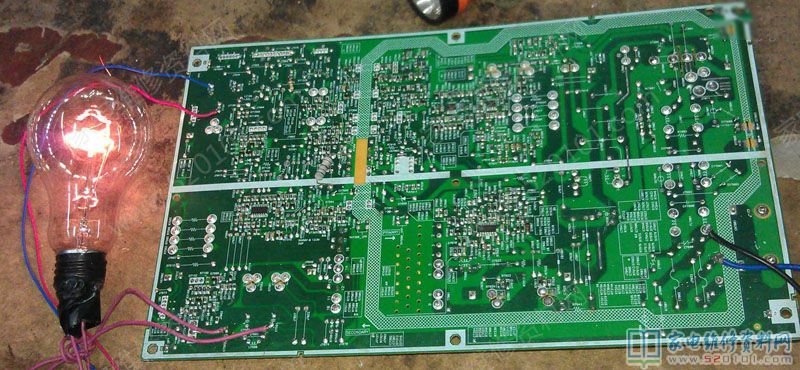 42寸飞利浦液晶电视电源板不通电的修复记 第8张