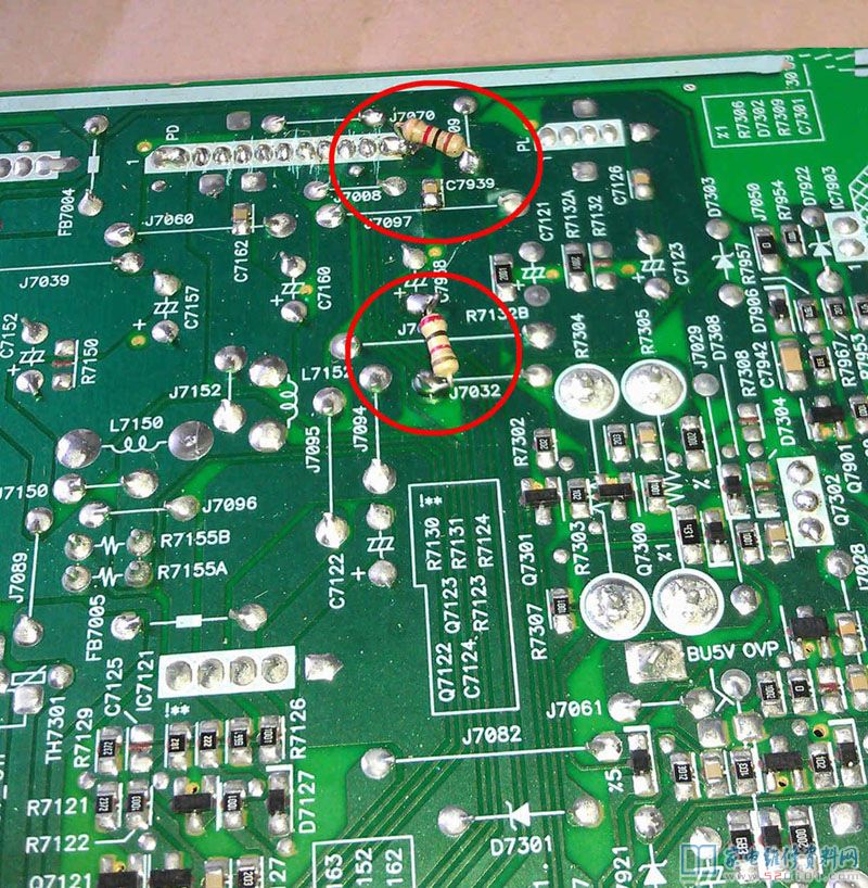 42寸飞利浦液晶电视电源板不通电的修复记 第3张