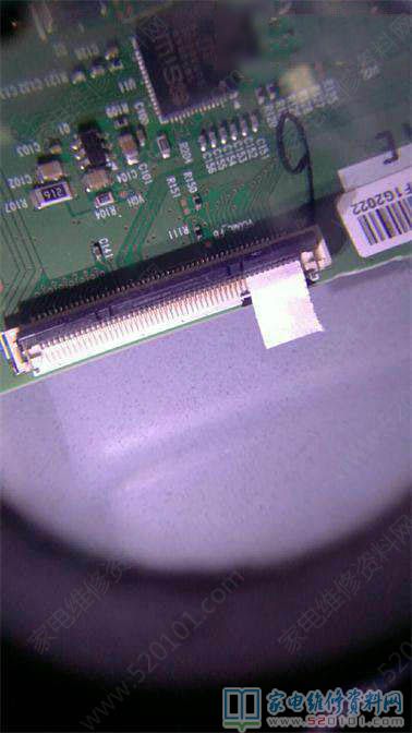 现代LED42H35D液晶电视灰屏的故障维修 第6张
