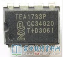 用常用电源芯片代换创维电源板中的TEA1733P 第1张