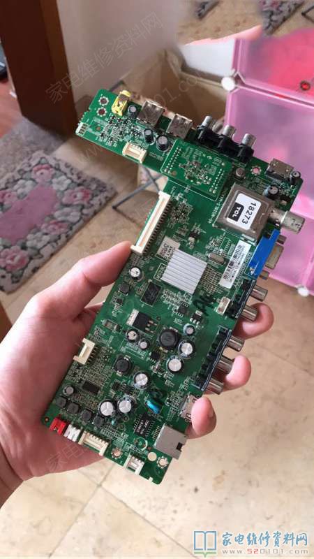 东芝55L3305C液晶电视不开机的故障维修 第10张 东芝55L3305C液晶电视不开机的故障维修 第10张