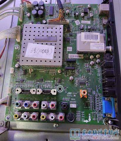 海信TLM47V79PKV液晶电视代换其他主板的过程 第2张