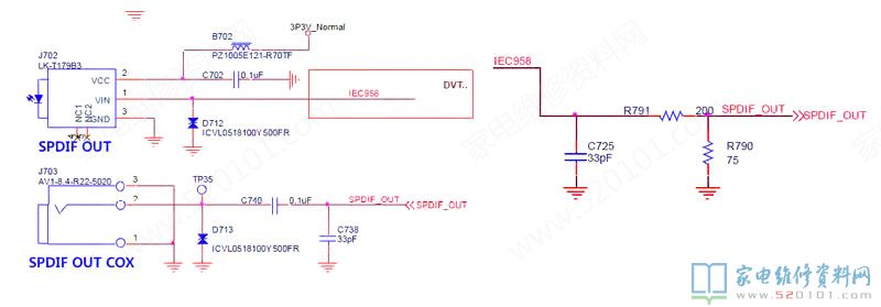 乐视S50 Air液晶电视电路原理与故障检修（图） 第32张