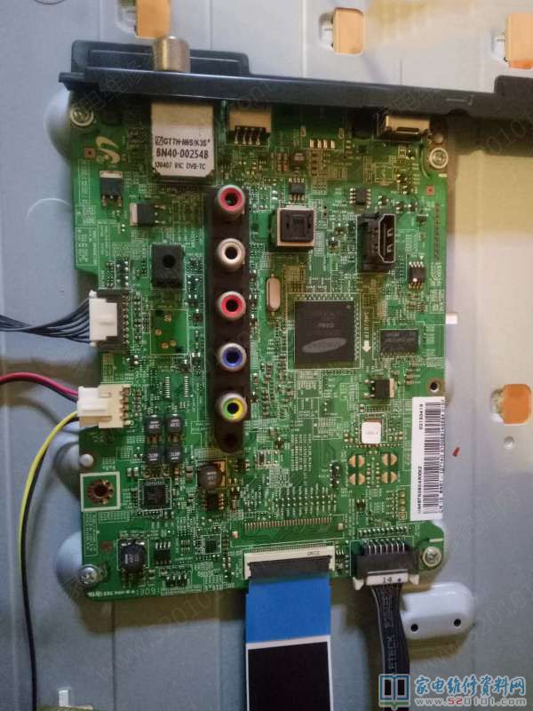 三星UA46F5080AP液晶电视自动重启的故障维修 第2张