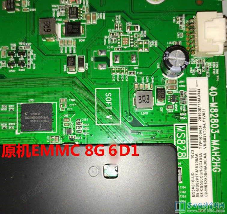 TCL B55A81S-UD液晶电视不开机刷机的过程 第4张