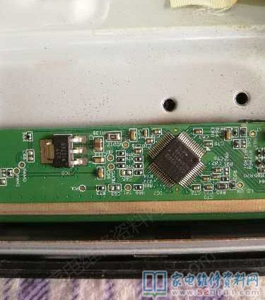 AOC冠捷T3240M液晶电视灰屏的故障维修 第4张