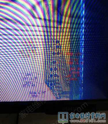 AOC冠捷T3240M液晶电视灰屏的故障维修 第2张
