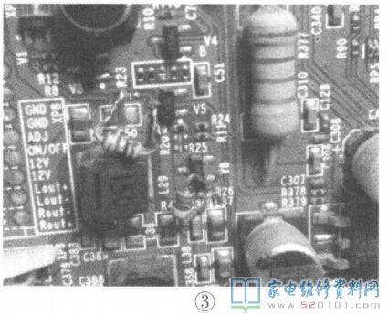 海信LED32K01液晶电视灰屏的故障维修 第3张
