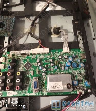 TCL L32F11液晶电视开机困难的故障维修 第1张