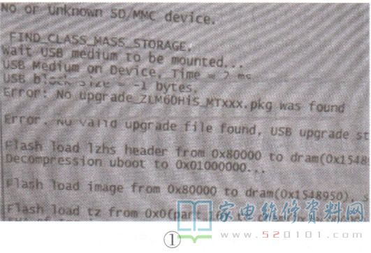 长虹UD55D6000i液晶电视不开机的故障维修 第1张