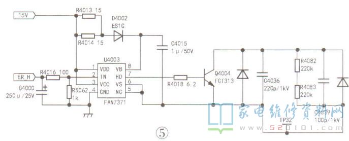 三星S42AX-YD05屏X维持板的驱动电路原理 第5张