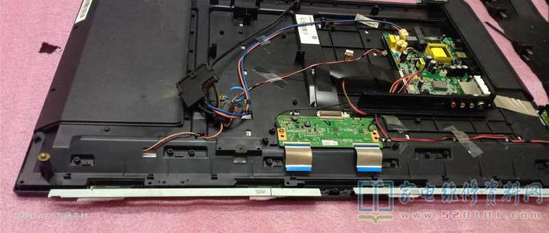 长虹LED32B2100C液晶电视灯条损坏的修复方法 第2张