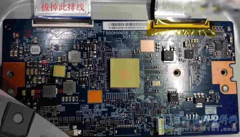 索尼KDL-50W700B液晶但是灰屏的故障处理方法 第2张