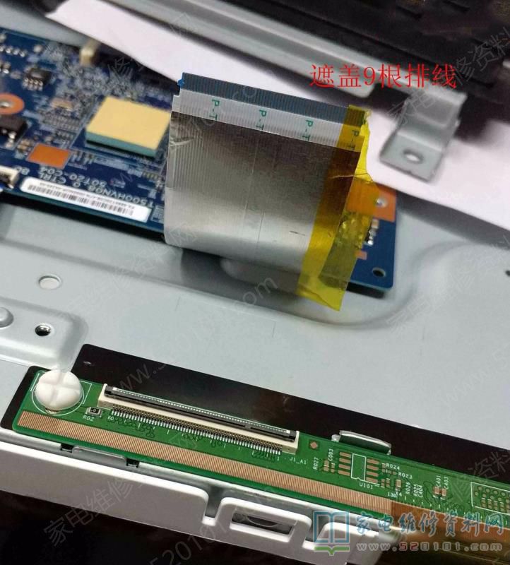 索尼KDL-50W700B液晶但是灰屏的故障处理方法 第1张