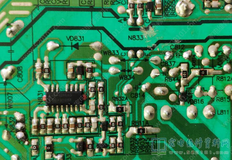 海信TLM32V78K液晶电视遥控关机后无法再启动的维修 第1张