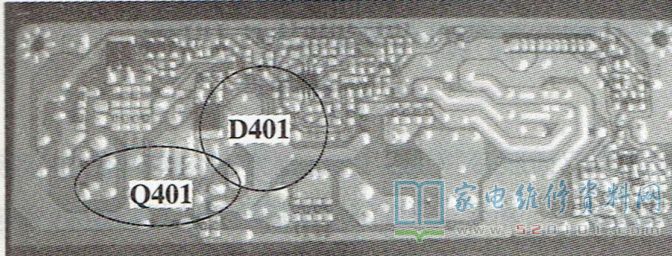 长虹HSS30D-1MF-184电源板不通电的故障维修 第1张