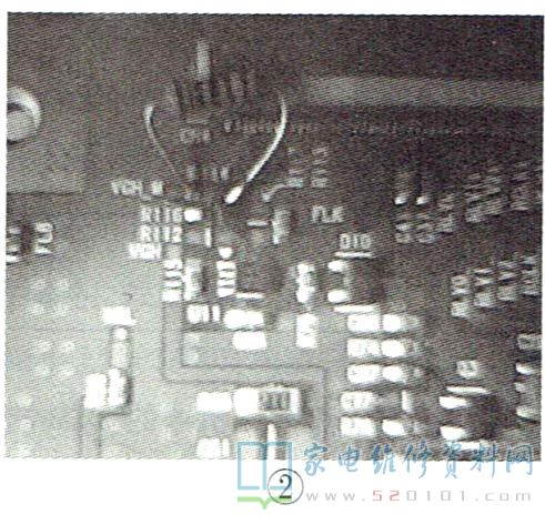 LG 42LC7R-TA液晶电视无图像的故障维修 第2张