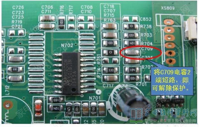 康佳液晶电视采用OZ9902芯片去保护的方法 第1张