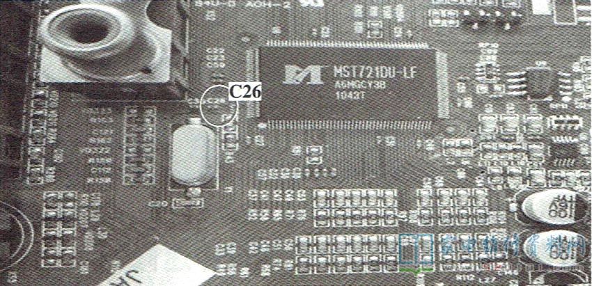 海信TLM26V68液晶电视不开机的故障维修 第2张