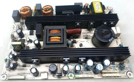 海信TLM42V68PK液晶电视冷机启动困难的故障维修 第1张